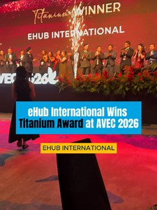 Big news from Bali! 🏆 We are incredibly honored to announce that eHub International won the Titanium Award at AVEC 2026! Out of 3,400 agencies worldwide, we were also recognized as the runner-up in the Offshore category. This milestone belongs to our amazing students and our hardworking global team. Thank you for trusting us to help create better opportunities abroad. From Australia to the world, we’re just getting started! 💙 #eHubInternational #AVEC2026 #TitaniumAward #GlobalImpact #StudyAbro