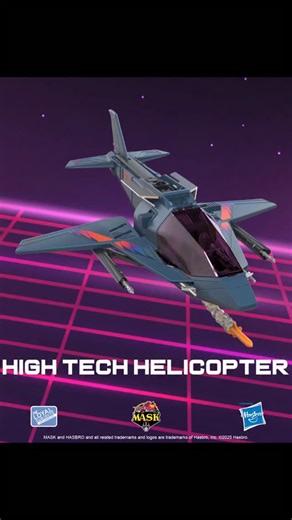 The Loyal Subjects on Instagram: "Back for another #MASKMonday, and this time we're looking at the instructions and sticker pack for the High Tech Helicopter. Unfold the mission. Apply the decals. Take flight. 💥"