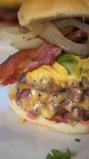 Double Stacked Cheese Burger