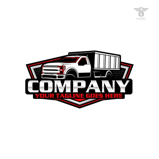 Super Duty Dump Truck Logo: Construction Hauling Vector Designs (SVG, EPS, PNG) - Etsy