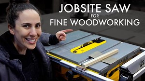 106K views · 1.3K reactions | How to use a JOBSITE Table Saw for FINE WOODWORKING Projects | 3x3 Custom | Facebook