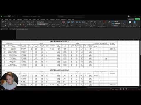 Exporting Data from Bluebeam into Excel