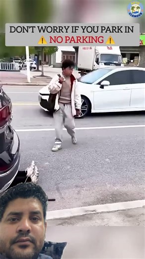 how to manage if you park car in no parking area 🤔 in emergency case. Be safe and follow the rules.