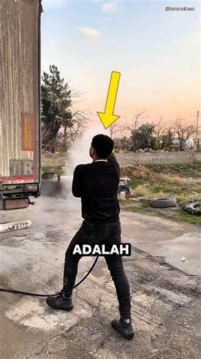He Washes 8 Container Trucks Every Single Day! 😱