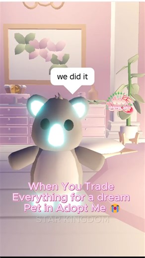 When You Trade Everything for a Dream Pet in Adopt Me ...😭 #adoptme #roblox