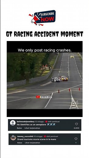 24H Le Mans ! He Was Trying To Take Off🥵 #lemans #shorts