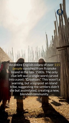 The Roanoke colonists didnt vanish, they assimilated, but could John White have ever found them? #history #archaeology #lostcolony | Archaic Origins