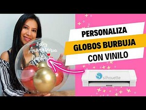 🎈 How to Customize Bubble Balloons with Vinyl Stickers – Silhouette Cameo Tutorial