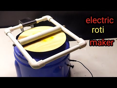 How to make electric Roti Maker || roti making machine
