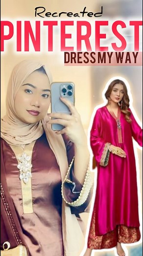 Recreated Pinterest Dress My Way👗✂️ | Gleaming Beauty By Natasha