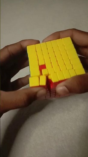 Rubik's Cube 7x7 solving