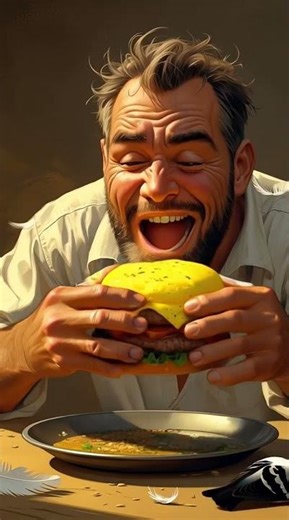 A greedy farmer and a pigeon 🐦#ai#story#moral#greed #anime #ytshorts #beautiful