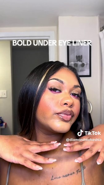 Bold Under Eye Liner Application Tips