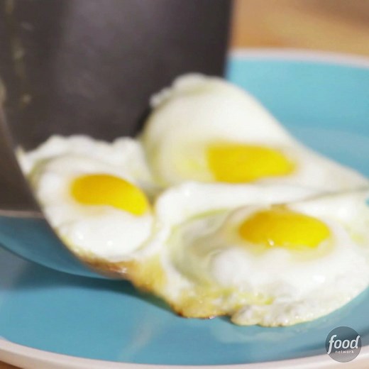 56M views · 5.1K shares | How To Make Perfect Fried + Over-Easy Eggs  | Food Network | Facebook