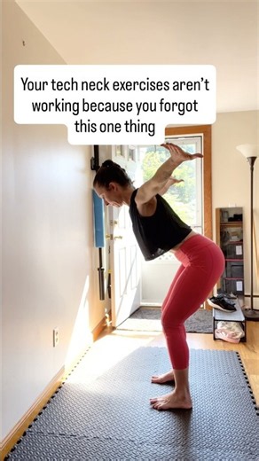 Your tech neck exercises aren’t working because you forgot this one thing ￼
