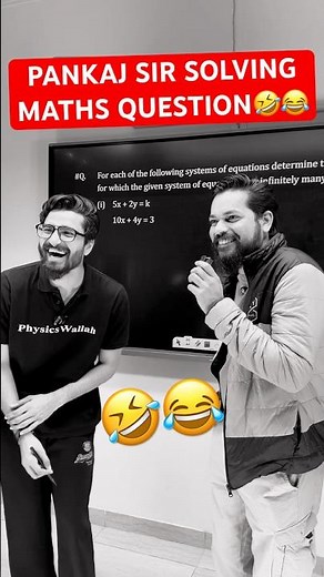 Pankaj Sir Solving Maths Question🤣😂 #ritiksir #pankajsir