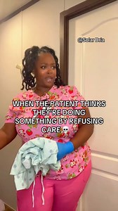 3.1K views · 5K reactions | bc I'm so quick to chart patient refused/ education provided  #worklife #relatable #fyp #CNA #cnahumor #nursehumor #cnastruggles #solardria #cnaproblems #cnalifebelike #cnajokes #cnastruggles #cnalife | Solar Dria | Facebook