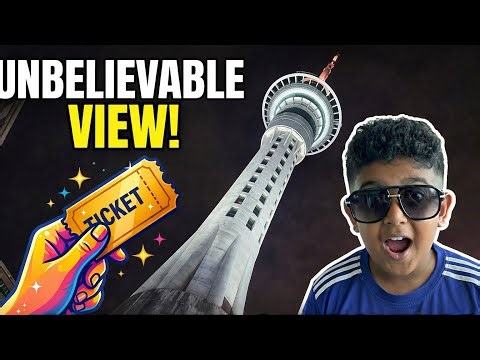 🔥 UNBELIEVABLE View from the Sky Tower! 🤯 | Auckland’s Best View Ever!