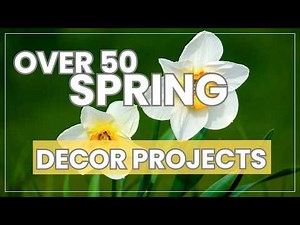 Over 50 of my BEST Spring and Easter DIY Projects! Spring Decorating #diy