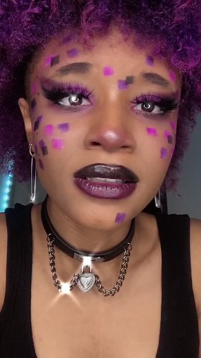 interpret this however you want lol #fyp #endermancosplay #makeupartist #iloveyou #minecraft #enderman #minecraftcosplay