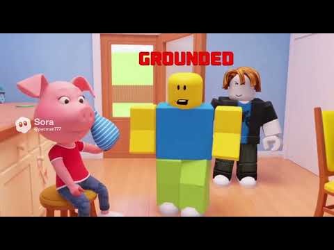 Noob Roblox Gets Grounded