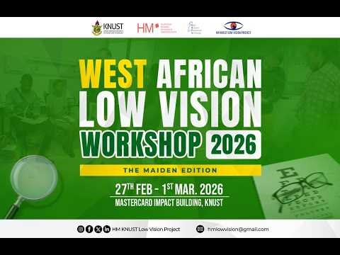 West African Low Vision Workshop 2026 - Day 1