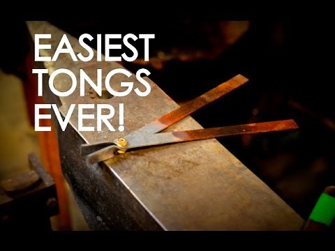 Super Quick Tongs: Making Blacksmith Tongs for the Beginner