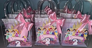 Princess Clear Treat Bags/ Clear Candy Bags/ Plastic Candy Bags - Etsy