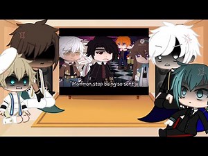Purgatory Hall + Barbatos react to Sad MC AU'S! || Obey Me! || Gacha Club || PART 1