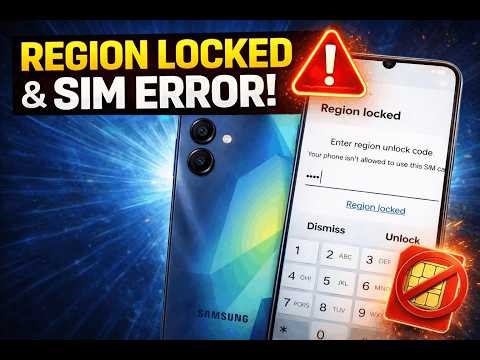 SAMSUNG REGION LOCK
