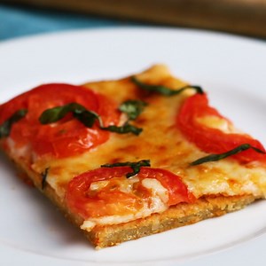 45K views · 59 reactions | Get a little healthier with your pizza and make this delicious quinoa crust (it adds more protein)!? RECIPE: https://tasty.co/recipe/sheet-pan-quinoa-pizza-crust | Tasty UK | Facebook