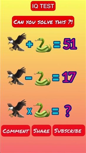 Q Test: can you solve this challenge ⁉️ #puzzle #maths #quiz #funboomi