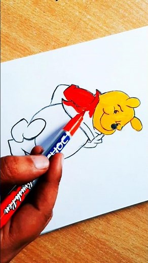 How to Draw a Cute Cartoon Character Easily❤