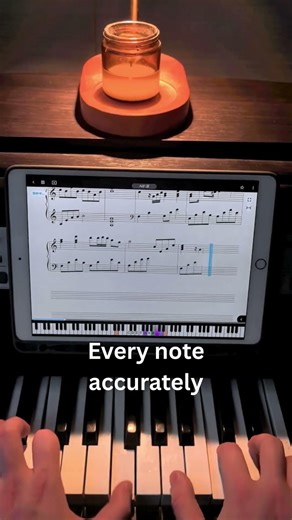 I Played… It Got Every Note Right 😳🎹 | Piano Transcription #pianopractice #piano #music #pianotips