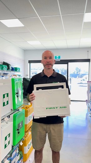 🚨 Compact. Tough. Ready for Action. Meet the Model 3 National Workplace First Aid Kit – your go-to for safety in small workplaces, marine environments, and wet areas! 💧 Water & dust resistant 🧱 Durable hard plastic case 🏠 Mounts on the wall with a quick-release bracket 📦 Comes fully stocked easy-to-audit contents sheet Whether it’s on the boat, in the shed, or on the worksite, the Model 3 is always prepared 💪 Perfect for teams of 1–25 people (non-high-risk). 🛒 Grab yours online today and