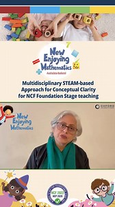 Who says maths has to be boring and disconnected from the real world? 🤔🌍 Our New Enjoying Mathematics series utilizes a revolutionary approach that brings maths to life by connecting each chapter to different real-world themes. With the introduction of STEAM based-learning in these textbooks, we're connecting maths to science, technology, and engineering, creating a more holistic and engaging learning experience. To know more, contact us at edumktg.in@oup.com. #OxfordUniversityPress #OxfordUni