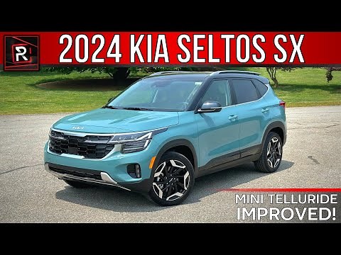 The 2024 Kia Seltos SX Is A Soulful & Spacious Turbocharged Small SUV