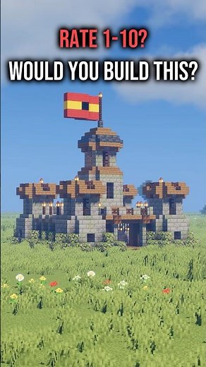 EASY Castle In Minecraft! 🏰