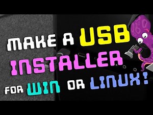 💾 How to make a USB installer for Windows 10, Ubuntu or Linux using the free program Rufus