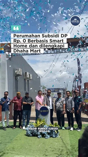 KEDIRI MEDIA | INFO KEDIRI RAYA on Instagram: "Rumah subsidi berbasis smart home kini hadir di Kediri. Kini hadir dhaha mart dan Rembang Harmoni 7, beli perumahan dan belanja nya pun tidak usah jauh jauh. Karena disini sudah ada Dhaha Mart. Tersedia 135 Unit dan DP mulai 0 Rupiah kamu sudah bisa menempati tempat tinggal ini. Fasilitas lain Bio Saptic Tank Biogar, cctv 24jam, wifi. Yuk segera dapatkan perumahan ini di 📍Jl Thamrin Dukuh Ngadiluwih Kab Kediri #kedirimedia #infokediri #kediri24jam 