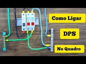 Como ligar DPS no quadro de energia