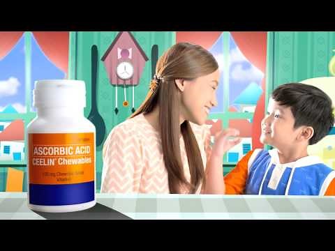 Unilab TV Commercial: Ceelin Chewables "Chew the C"
