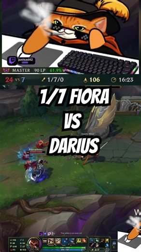 Fiora vs Darius: Epic League of Legends Showdown
