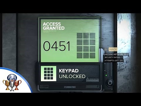 Deus Ex Mankind Divided - A Heated Combination (Entering classic numerical code in the first keypad)
