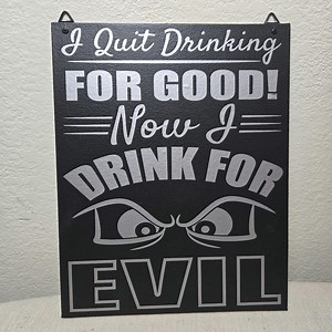 Custom Sign Design 8"×10" Vinyl Graphics on Painted Canvas Panel Sign Ready to Hang Custom Plaque With Oracal 651 Vinyl - Etsy