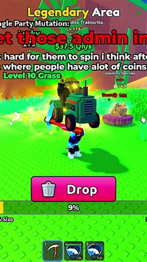 I Got RARE Lucky Mutation Brainrot 😱 99,99% Lucky in Escape Tsunami 🌊 #roblox #shorts #robloxedit