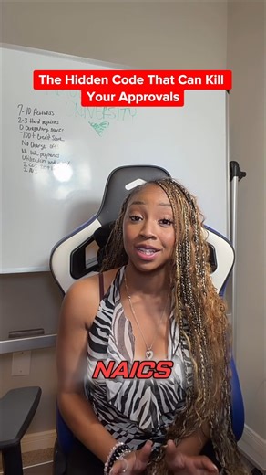 Amor Ashanti | Business Funding Specialist 💳 on Instagram: "The Hidden Code That Can Kill Your Approvals The wrong NAICS code = automatic denial. One detail can mean $0 vs $50K approvals. Don’t overlook this hidden key. 👉 Share this with someone applying without checking their code. Follow @amorashantiofficial for more funding insights. @amorashantiofficial @amorashantiofficial How to increase credit score fast /Best credit repair services / How to remove late payments / How to build credit fr