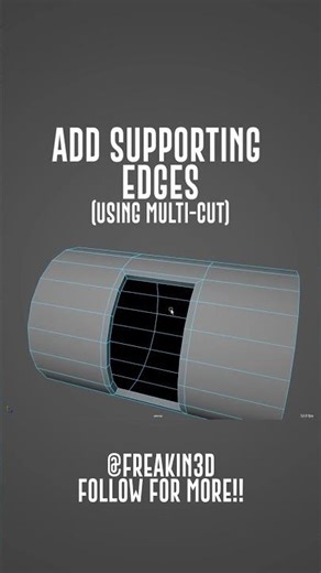 3D Modeling for Beginners in Maya | Episode 19 #tutorial #games #3dmodeling #Freakin3d