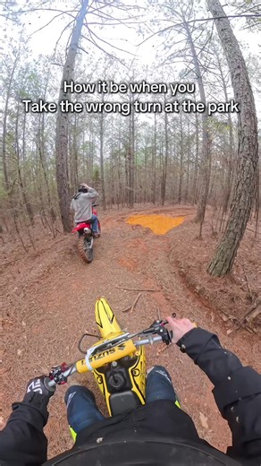 Somehow ended up in atv territory #dirtbikes #mudding #highlandpark #wrongturn #fyp