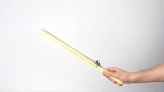 A-Star Wooden Slapstick Whip Crack Sound Effect Percussion Instrument